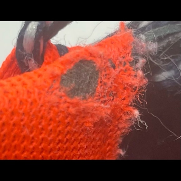 New Balance Lonoke Hiking Shoe Blue Orange Gray Mens 13 - Picture 9 of 10